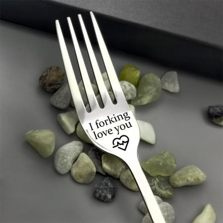 

Stainless Steel Lettering Fork Valentine s Day Gift Anniversary Gift Stainless Steel Fork I Fork Love You Best Gift For Wife Husband