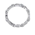 thumbnail image 2 of 1/4 Carat Diamond Stackable Eternity Wedding Band In 18K White Gold, 2 of 2