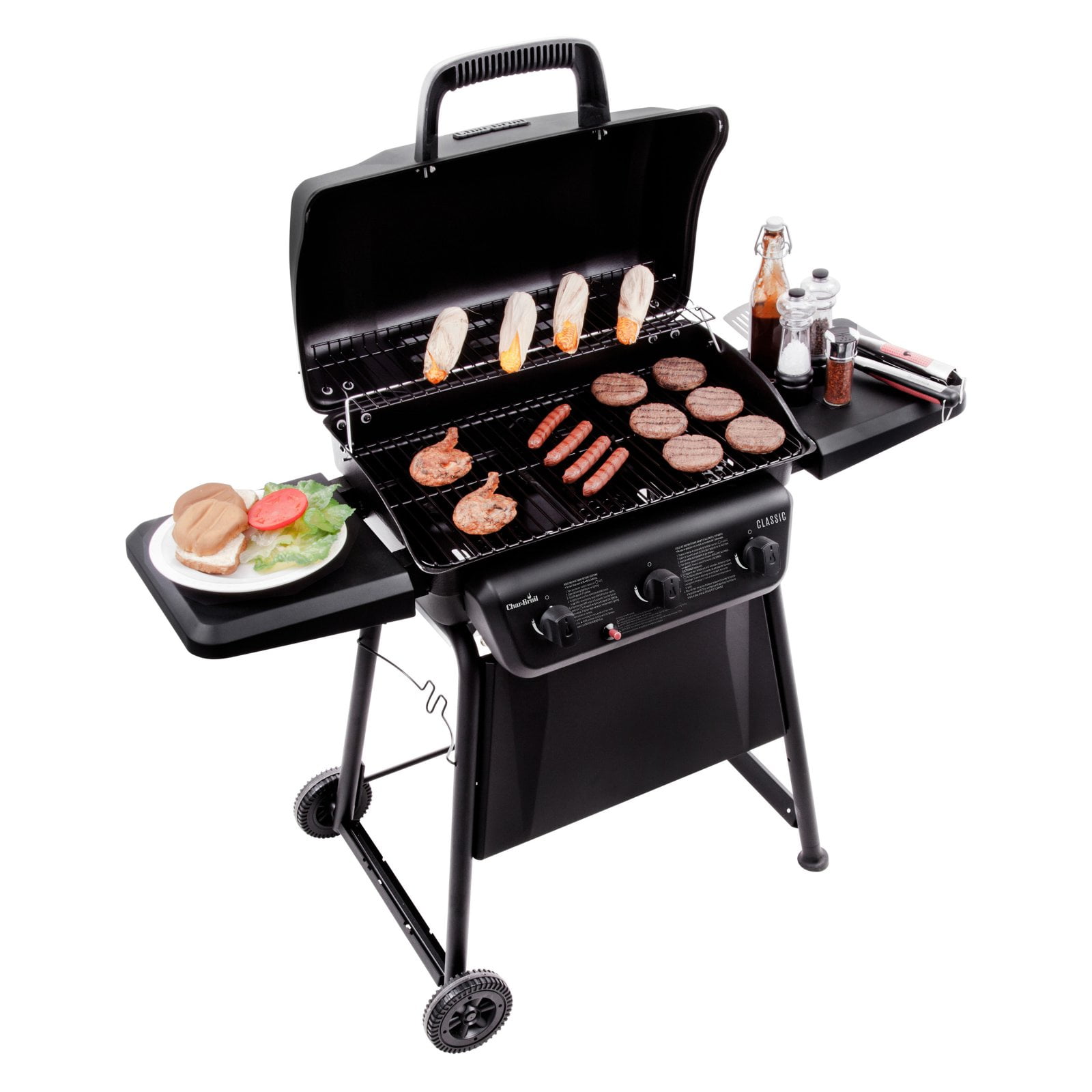 Char Broil Classic 3 Burner Liquid Propane LP Gas Grill Walmart