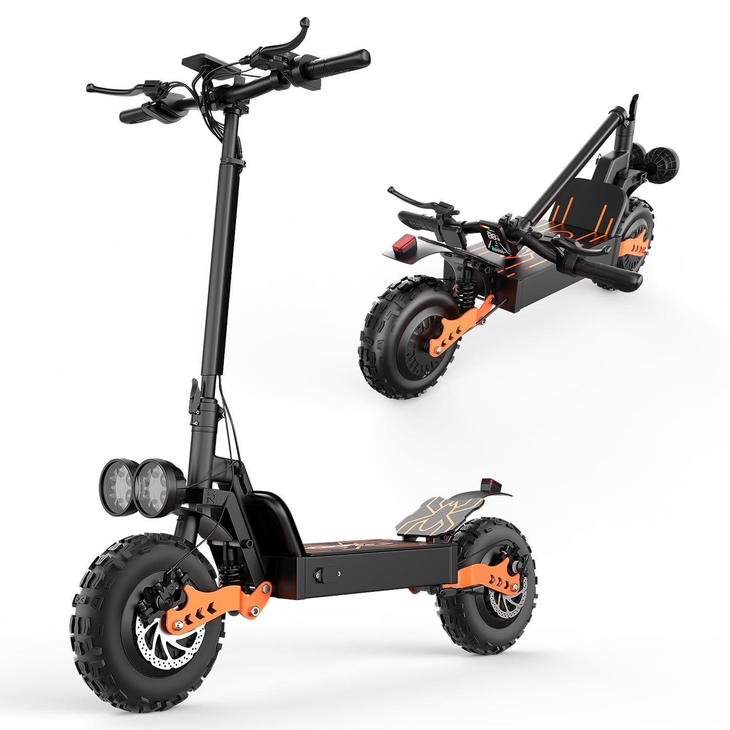 GT28 Off-Road Electric Scooter Powerful 1500W Motor 35mph Max
