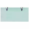 thumbnail image 5 of vidaXL 1/2x Floating Shelf Glass Wall Shelf Multi Sizes Black/Transparent, 5 of 65