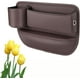 thumbnail image 1 of Mylanci Bolsa de cuero para portavasos de coche, caja de almacenamiento para asiento de coche con portavasos, organizador de relleno para huecos de asiento de coche, bolsa de cuero para huecos de coch, 1 of 7
