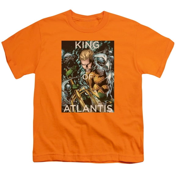 Justice League King Of Atlantis Big Boys Shirt