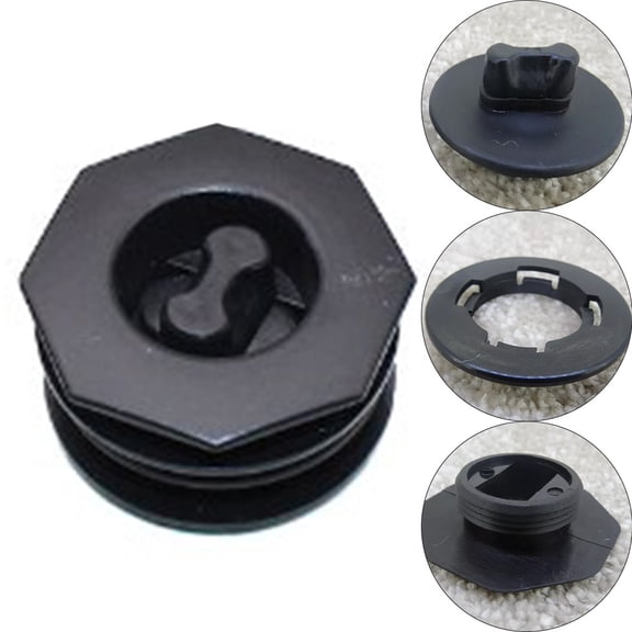 4-Piece Car Floor Mat and Carpet Fixing Clamps Set for Secure Fit