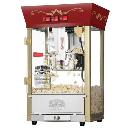 

Great Northern Popcorn Red Antique Style Popper Machine 8 Ounce