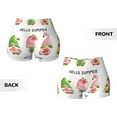 thumbnail image 5 of Lsque Hello Summer Gnome Pattern High Waisted Biker Shorts for Women-Tummy Control Fitness Athletic Workout Running Yoga Gym Shorts,Moisture-Wicking-X-Large, 5 of 9
