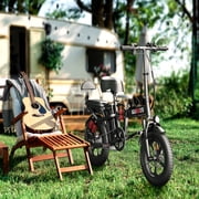 1000W Peak 2 Seater Electric Bike, 16 x 3.0 Fat Tire Electric Bicycle for Adults, 48V 20Ah Battery, Up to 30-50 Miles & 30Mph for Outdoor Riding Ebike UL2849