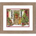 thumbnail image 2 of Home For The Holiday Counted Cross Stitch Kit-10"X8" 14 Count, 2 of 5
