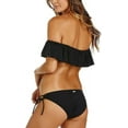 thumbnail image 4 of raisins womens mermaid flounce ruffled off -the-shoulder swim top separates, 4 of 4