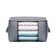 thumbnail image 1 of Inteprter Bolsa de almacenamiento de edredón, organizador de ropa visible, contenedor de mantas a prueba de humedad con asa, ventana transparente Almacenamiento y organización del hogar horizontal Inteprter HA002771-01, 1 of 1