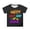 Black, variant on FYEGRE Girls Casual Graduation T-Shirt, Kids Academic Celebration Short Sleeve Tee, Youth Top for School Ceremony, Party Gathering and Everyday Outfit Black 4-5 Years