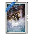 thumbnail image 3 of Star Wars: The Empire Strikes Back - The Saga Continues One Sheet Wall Poster, 22.375" x 34", Framed, 3 of 3