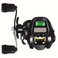 thumbnail image 1 of Electronic Baitcasting Reel - Variable Speed Control, Saltwater-Proof Design for Maximum Casting Performance | High-Torque Motor, Adjustable Braking System, Corrosion-Resistant Alloy Frame, 1 of 9