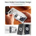 thumbnail image 3 of Funda GooseBox para Motorola Razr 2025, tipo cartera, con bisagra RFID, 3 of 9