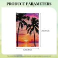 thumbnail image 6 of ARISTURING Golf Towel - Sunset Palm Trees Beach Chair - Great Gift Idea for Golf Enthusiasts 2PC, 6 of 7