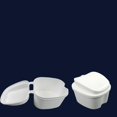 thumbnail image 4 of Dent Art Denture Boxes, Retainer Box Orthodontic Mouth Guard Dental Storage Container/Teeth Storage Box in White Color (2), 4 of 8