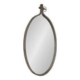 thumbnail image 1 of Kate and Laurel Yitro Metal Framed Wall Mirror, Bronze 20x34, 1 of 7
