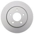 thumbnail image 3 of TRQ Rear Brake Rotors Set Solid Premium G-Coated Fits Select 2004-2013 Mazda 3, 3 of 6