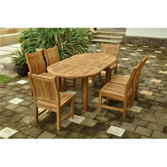 78 in. Oval Extension Table