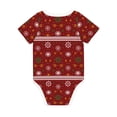 thumbnail image 2 of Rocae Merry Christmas for Baby Climbing Clothes Soft Baby Romper for Active Infants Comfortable and Breathable Crawling Jumpsuit Unisex Baby Outfit 12 Months, 2 of 8