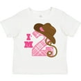 thumbnail image 3 of Inktastic 2nd Birthday 2 Year Old Cowgirl Hat Girls Toddler T-Shirt, 3 of 5