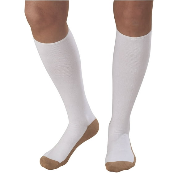 Silver Steps™ Copper Compression Socks, 1 Pair