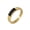 Gold, variant on Men's Women's Stainless Steel Personalized Enamel Checkered Engagement Ring Gold Size 11