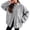 GY2, variant on HNMKIU Women's Fashion Jacket Casual Loose Fit Streetwear Stand Collar Solid Color Womens Coats Outerwear for Daily Outings and Leisure Beige,L