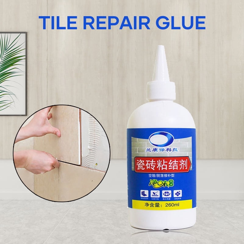 260ML Tile Repair Glue Impermeable Tile Adhesive Glue Heavy Duty Wall