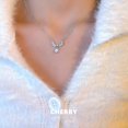 thumbnail image 1 of Collar De Plata Y2K Circón De Ópalo De Perlas Para Las Mujeres De Corazón Cruz Mariposa Colgante Gargantilla Accesorios De Joyería, 1 of 4