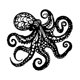 thumbnail image 4 of Pulpo de metal para pared, diseño elegante, hueco y tallado, para interior y exterior, decoración de pared de metal para porche, jardín patio., 4 of 9
