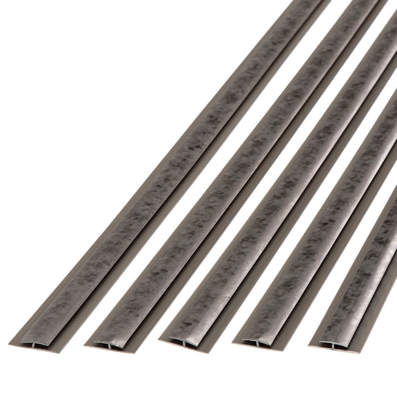 FASÄDE 47 in. Decorative Vinyl Divider Trim Galvanized Steel (5 Pack)