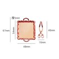 thumbnail image 4 of Accesorios para casa de muñecas 1/12 perfecl Bandeja de servicio en miniatura, 4 of 7