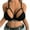 Black, variant on Penkiiy Women Lingerie Fashion Woman's Lace Active Bra Beauty Back Wrap Hollow Out Bra Underwear White Bras