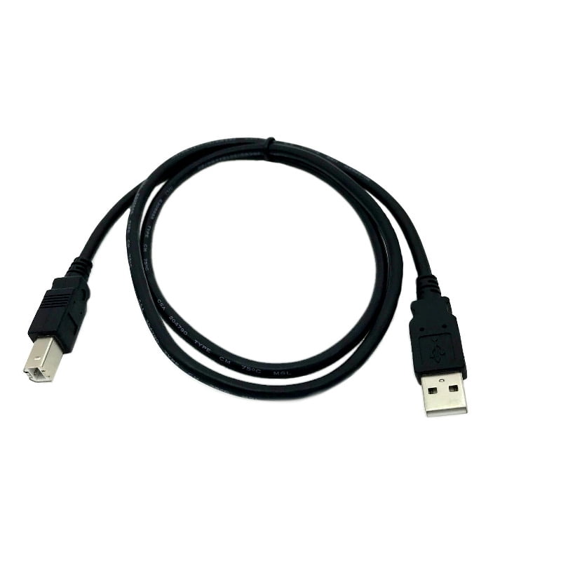 OMNIHIL 8FT-White High Speed USB 2.0 Cable Compatible with HP Envy Photo 7855