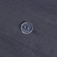 thumbnail image 4 of INKIVY Masie 3 Piece Duvet Cover Mini Set Navy FullQueen, 4 of 5