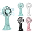 thumbnail image 6 of SHENGLUO Portable Handheld Mini Fan - Portable Fan, USB Rechargeable, Pocket-Sized, 3 Speed, Small Pocket Fan For Home Office Travel Green, 6 of 6