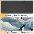 thumbnail image 4 of Penguin Printed Square Gaming Mouse Pad, 8.3x9.8 Inch Non-Slip Rubber Bottom Mousepad for Office and Gaming, 4 of 6