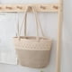 thumbnail image 4 of Bolso de Mano Tejido de Cuerda, de Gran Capacidad, Versátil para Uso Diario, Bolso de Hombro, Bolso Informal Tejido de Colores Combinados, Bolso de Playa, 4 of 7