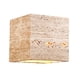 thumbnail image 3 of Aplique de pared Lámpara de pared Lámpara de pared decorativa Luz cálida Aplique de pared Pantalla de mármol 12x12x12cm, 3 of 9