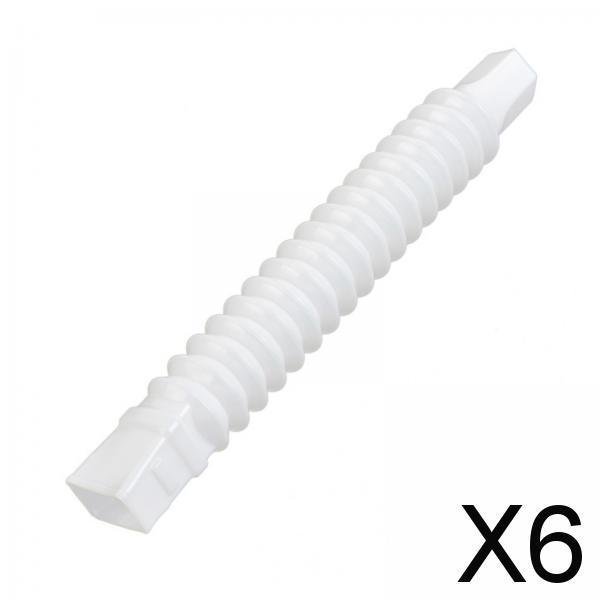 6x Tubo de Agua Extensible Flexible Portátil, Cubo de Agua, Extensión Flexible Giratoria de 360 Grados para Fregadero, Cocina, Baño, Accesorios para E 6 piezas