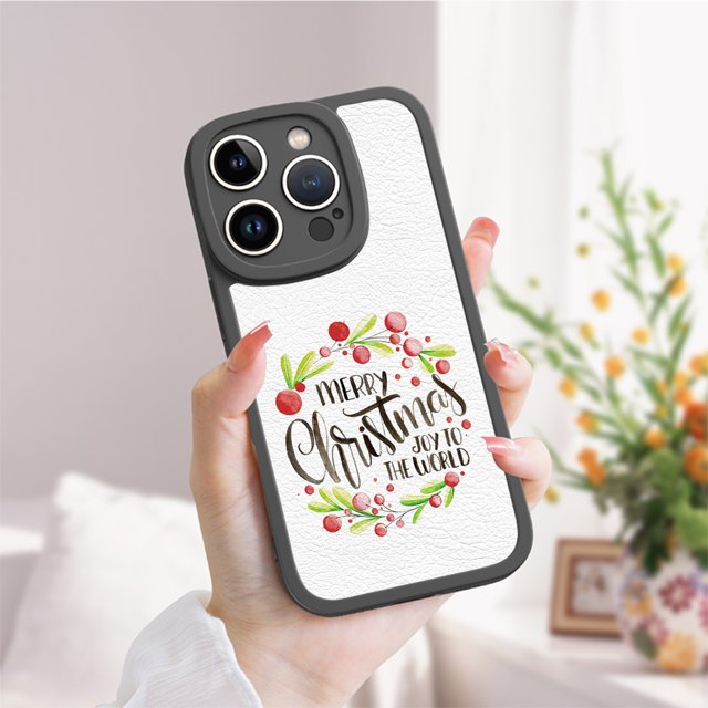 Cubierta de teléfono de goma TPU con diseño de dibujos animados: elegante y a prueba de golpes para la serie iPhone