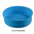 thumbnail image 4 of Guardoinrt 1/2/3 Mariage Fête Gâteau Restaurant Réutilisable Lavable Mousse Ronde Moule Cuisine Gadget Accessoires Bleu 6,5 Pouces 1 Pc, 4 of 6