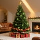 thumbnail image 5 of Bolas decorativas navideñas, 12 piezas, accesorios para árbol de Navidad, juego de bolas navideñas, decoración de escenas, adornos navideños de 2,4 pulgadas, decoraciones navideñas para exteriores, de, 5 of 9