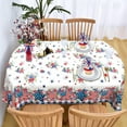 thumbnail image 3 of 4th of July Tablecloth Oval 52x70 Inch, Patriotic Fourth of July Tablecloth Oval 4th of July Table Cloth for Party Dinner Decor, 3 of 4