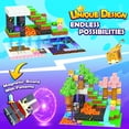 thumbnail image 2 of Bloques magnéticos Playtigo 154PCS Build Mine Magnet World, 2 of 8