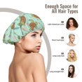 thumbnail image 6 of Cute Sea Turtles Silk Bonnet for Sleeping Women Men, Adjustable Elastic Satin Bonnet Bonnet for Sleeping, Soft Similar Silk Curly Cuteness Hair Bonnet for Sleeping, 6 of 7