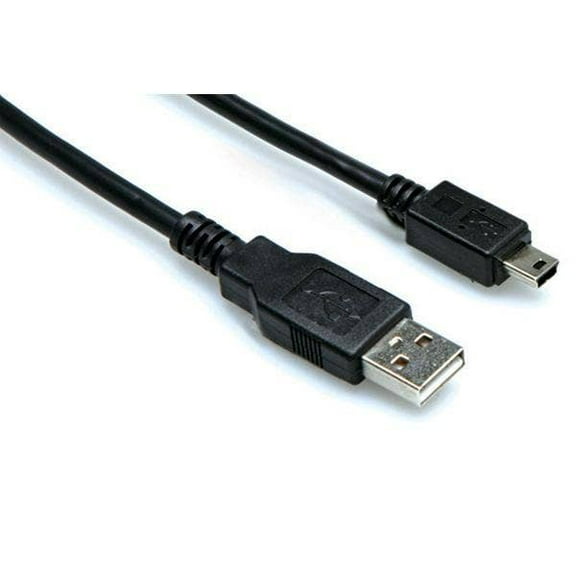 Hosa High Speed USB Cable, Type A to Mini B, 6 ft