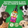 thumbnail image 3 of Urinary Tract Infection Treatment for Cats and Dogs, 60ML,Pet ur-in-a-ry tr-a-ct drops, rich in cranberries, 3 of 9