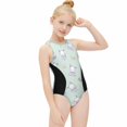 thumbnail image 3 of Pochacco Girls One Piece Swimsuits Hawaiian Summer Swimwear Beach Bathing Suit Outfits, 3 of 7